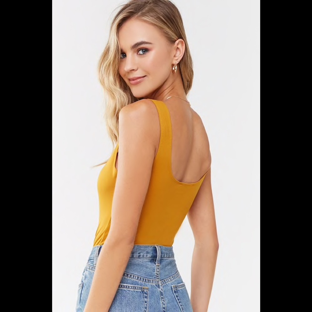 Scoop Neck Bodysuit